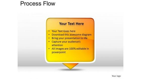 PowerPoint Layouts Marketing Process Flow Ppt Themes