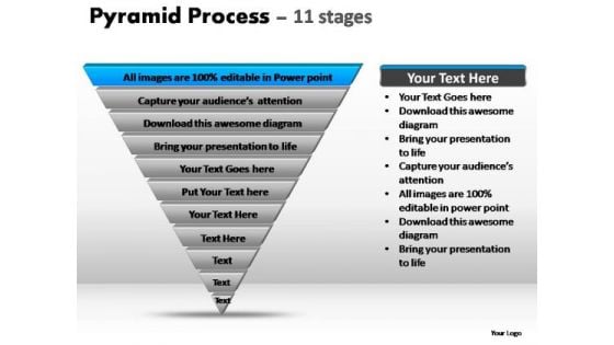 PowerPoint Layouts Marketing Pyramid Process Ppt Backgrounds