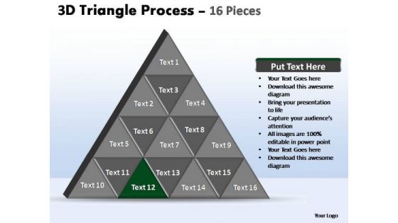 PowerPoint Layouts Marketing Triangle Process Ppt Slide Designs