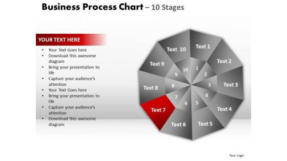 PowerPoint Layouts Sales Circular Quadrant Ppt Slide Designs