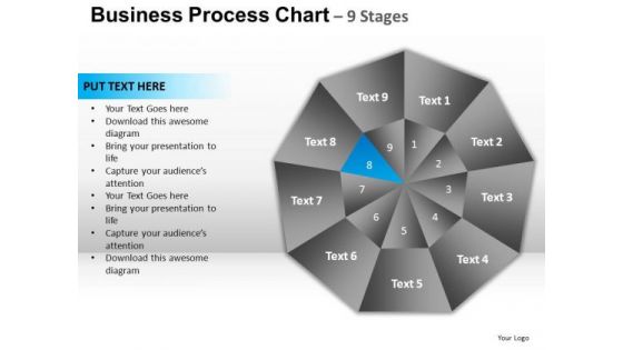 PowerPoint Layouts Sales Circular Quadrant Ppt Themes