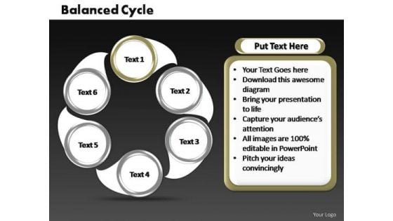 PowerPoint Layouts Sales Cycle Process Ppt Slide Designs