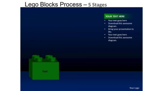 PowerPoint Layouts Sales Lego Blocks Ppt Slides