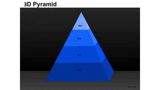 PowerPoint Layouts Sales Pyramid Ppt Presentation