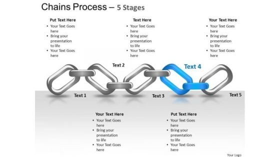 PowerPoint Layouts Strategy Chains Process Ppt Backgrounds