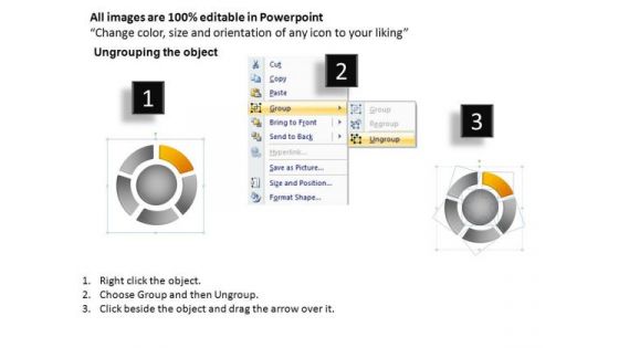 PowerPoint Layouts Strategy Ring Chart Ppt Layouts