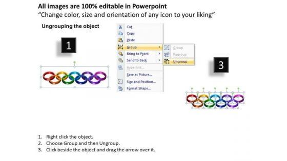 PowerPoint Layouts Strategy Rings Ppt Design