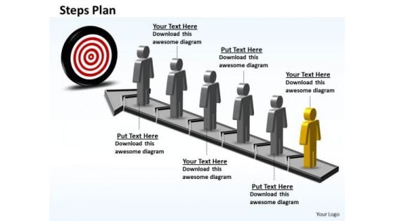 PowerPoint Layouts Strategy Steps Plan 6 Stages Style 6 Ppt Slides