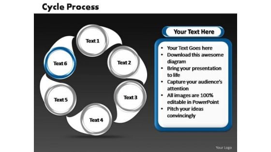 PowerPoint Layouts Success Cycle Process Ppt Backgrounds