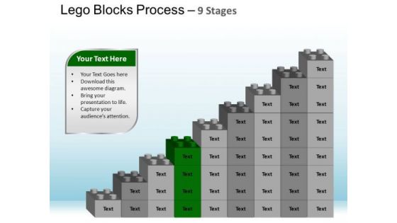 PowerPoint Layouts Success Lego Blocks Ppt Slides