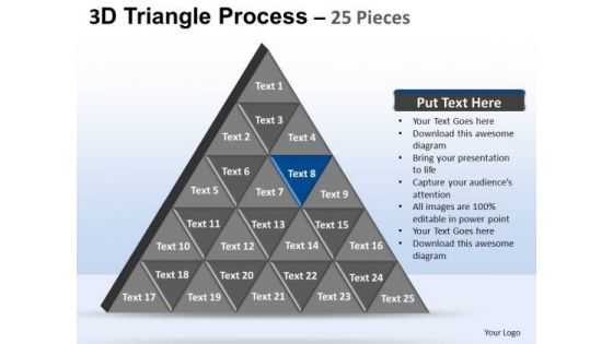 PowerPoint Layouts Success Triangle Process Ppt Presentation