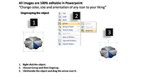 PowerPoint Layouts Teamwork Arrows Chart Ppt Theme