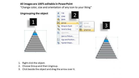 PowerPoint Layouts Teamwork Triangle Process Ppt Template