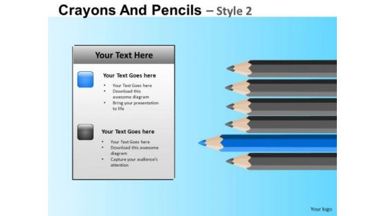 PowerPoint Pencils Education School Ppt Theme