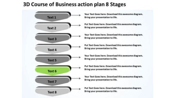 PowerPoint Presentation Action Plan 8 Stages Download Business Plans Templates