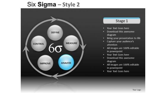 PowerPoint Presentation Business Leadership Six Sigma Ppt Template