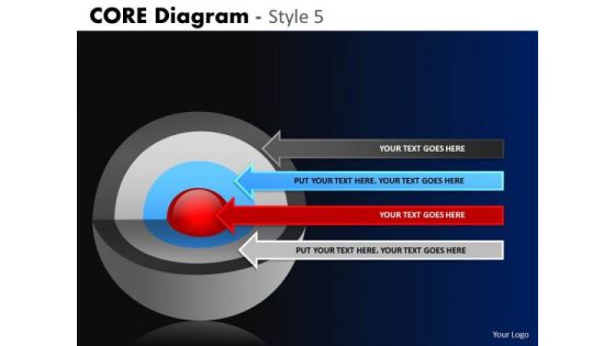 PowerPoint Presentation Business Success Targets Core Diagram Ppt Theme