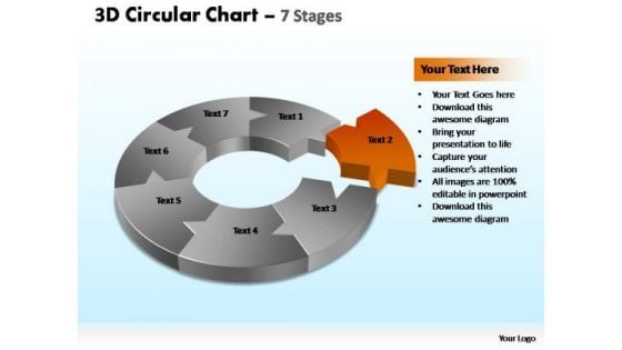 PowerPoint Presentation Chart Circular Chart Ppt Theme