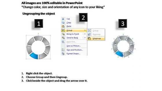 PowerPoint Presentation Chart Circular Process Ppt Slide