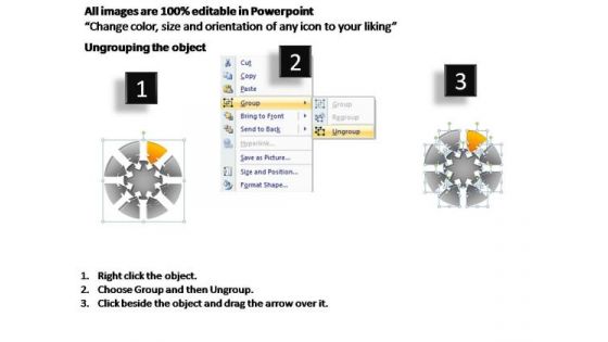 PowerPoint Presentation Chart Pie Chart With Arrows Ppt Backgrounds