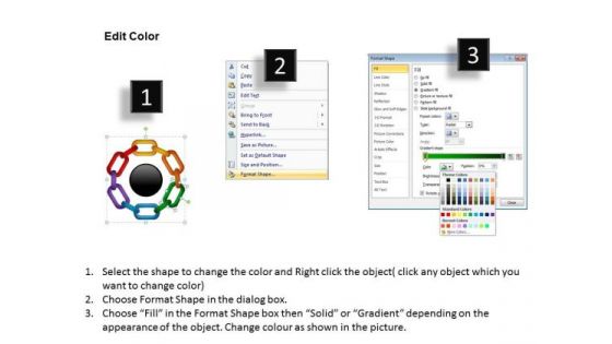 PowerPoint Presentation Circular Chain Process Download Ppt Slide Designs