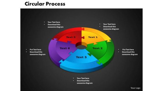 PowerPoint Presentation Circular Process Business Ppt Slides