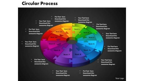 PowerPoint Presentation Circular Process Marketing Ppt Design