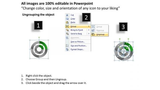 PowerPoint Presentation Company Competition 3d Circular Chart Process Ppt Slide