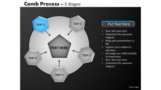 PowerPoint Presentation Company Hub And Spokes Process Ppt Template