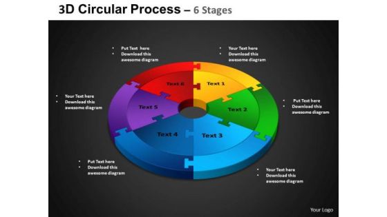 PowerPoint Presentation Cycle Chart Circular Process Ppt Slides