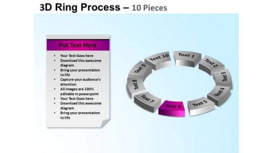 PowerPoint Presentation Cycle Process Ring Process Ppt Template