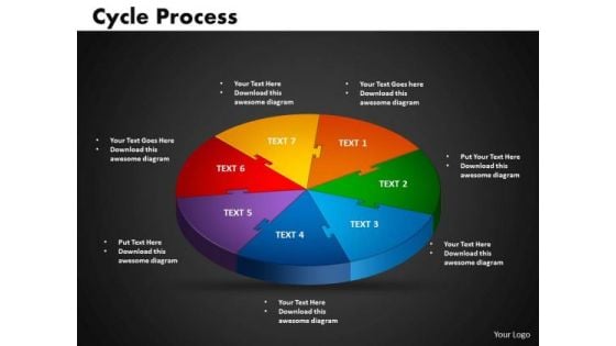 PowerPoint Presentation Cycle Success Ppt Template