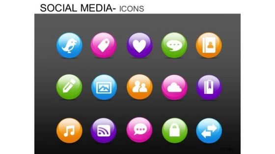 PowerPoint Presentation Designs Business Strategy Social Media Icons Ppt Templates