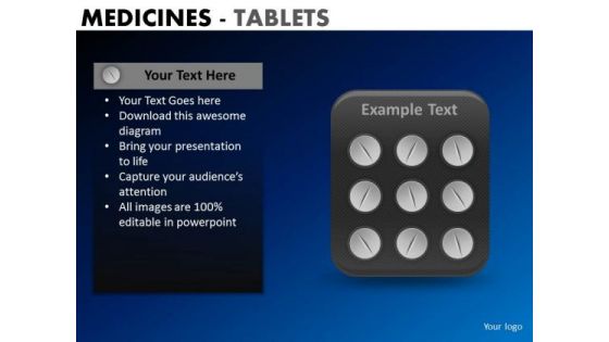 PowerPoint Presentation Designs Business Teamwork Medicine Tablets Ppt Backgrounds