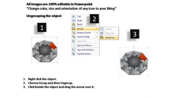 PowerPoint Presentation Designs Chart Puzzle Mechanism Ppt Theme