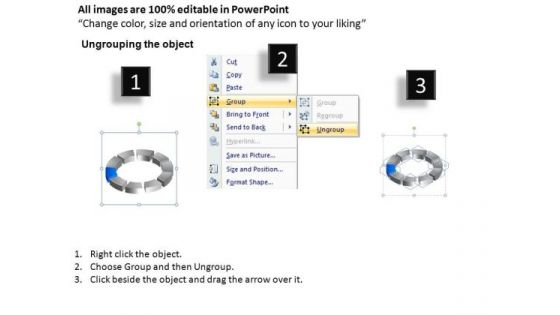 PowerPoint Presentation Designs Chart Ring Process Ppt Slide