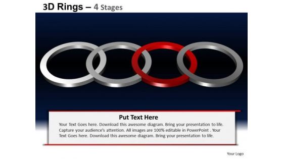 PowerPoint Presentation Designs Chart Rings Ppt Backgrounds