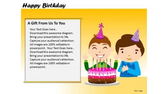 PowerPoint Presentation Designs Corporate Strategy Happy Birthday Ppt Slidelayout