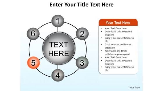 PowerPoint Presentation Designs Diagram Enter Your Title Ppt Template