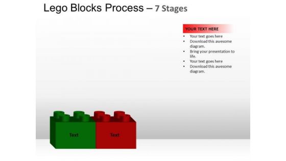 PowerPoint Presentation Designs Diagram Lego Blocks Ppt Template