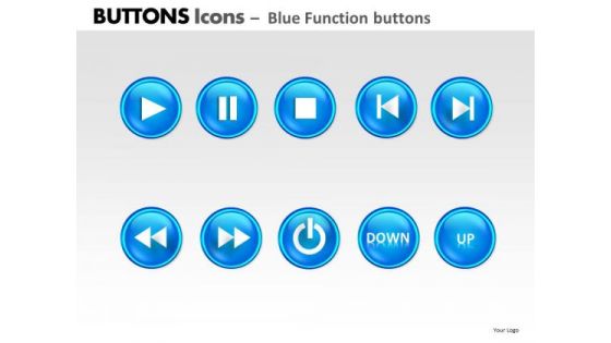 PowerPoint Presentation Designs Download Buttons Icons Ppt Layout