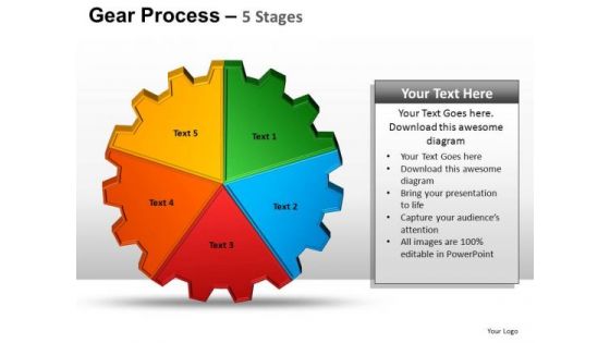 PowerPoint Presentation Designs Download Gears Process Ppt Design