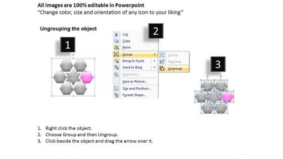 PowerPoint Presentation Designs Download Hexagon Chart Ppt Theme