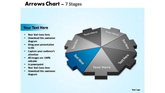 PowerPoint Presentation Designs Editable Arrows Chart Ppt Themes