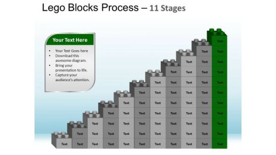 PowerPoint Presentation Designs Editable Lego Blocks Ppt Slides