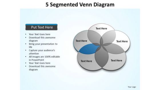 PowerPoint Presentation Designs Editable Venn Diagram Ppt Template