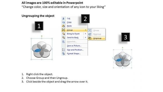 PowerPoint Presentation Designs Editable Venn Diagram Ppt Template