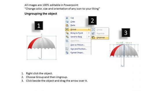 PowerPoint Presentation Designs Graphic Umbrella Chart Ppt Slides