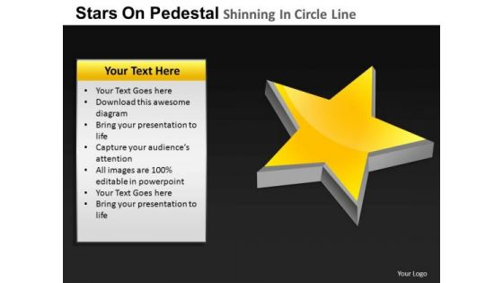 PowerPoint Presentation Designs Image Pedestal Shinning Ppt Slidelayout