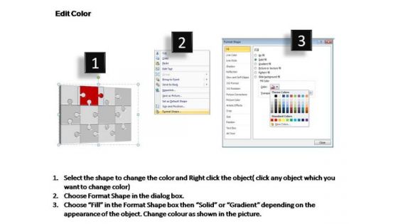 PowerPoint Presentation Designs Image Puzzle Process Ppt Slides